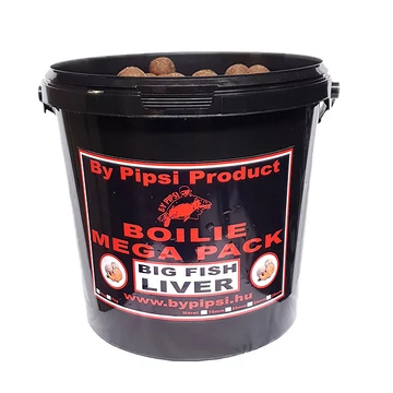 By Pipsi Liver (Máj-Sárgadinnye) Boilie Mega Pack 5 kg