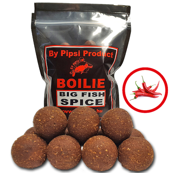 By Pipsi Spice Boilie (Csípős-Fűszeres) 20mm 1 kg